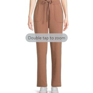 Women's Brown Core Knit Pants